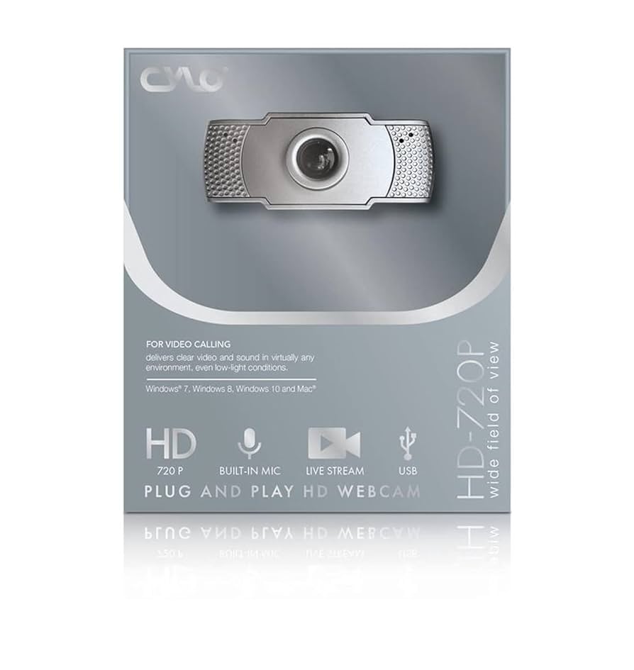 WEBCAM HD 720P CON MICROFONO 