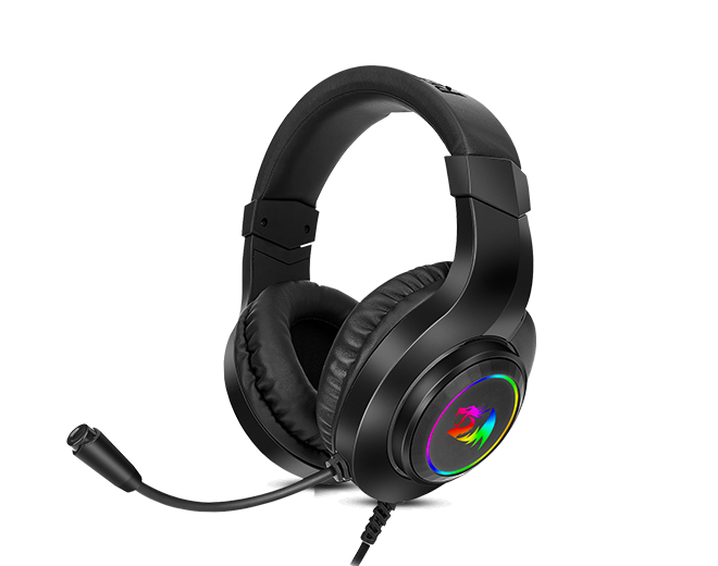 AUDIFONOS CON MICOFONO HYLAS, RGB