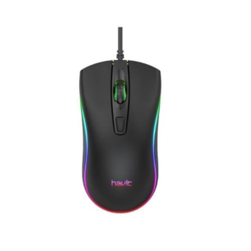 MOUSE CON CABLE RBG